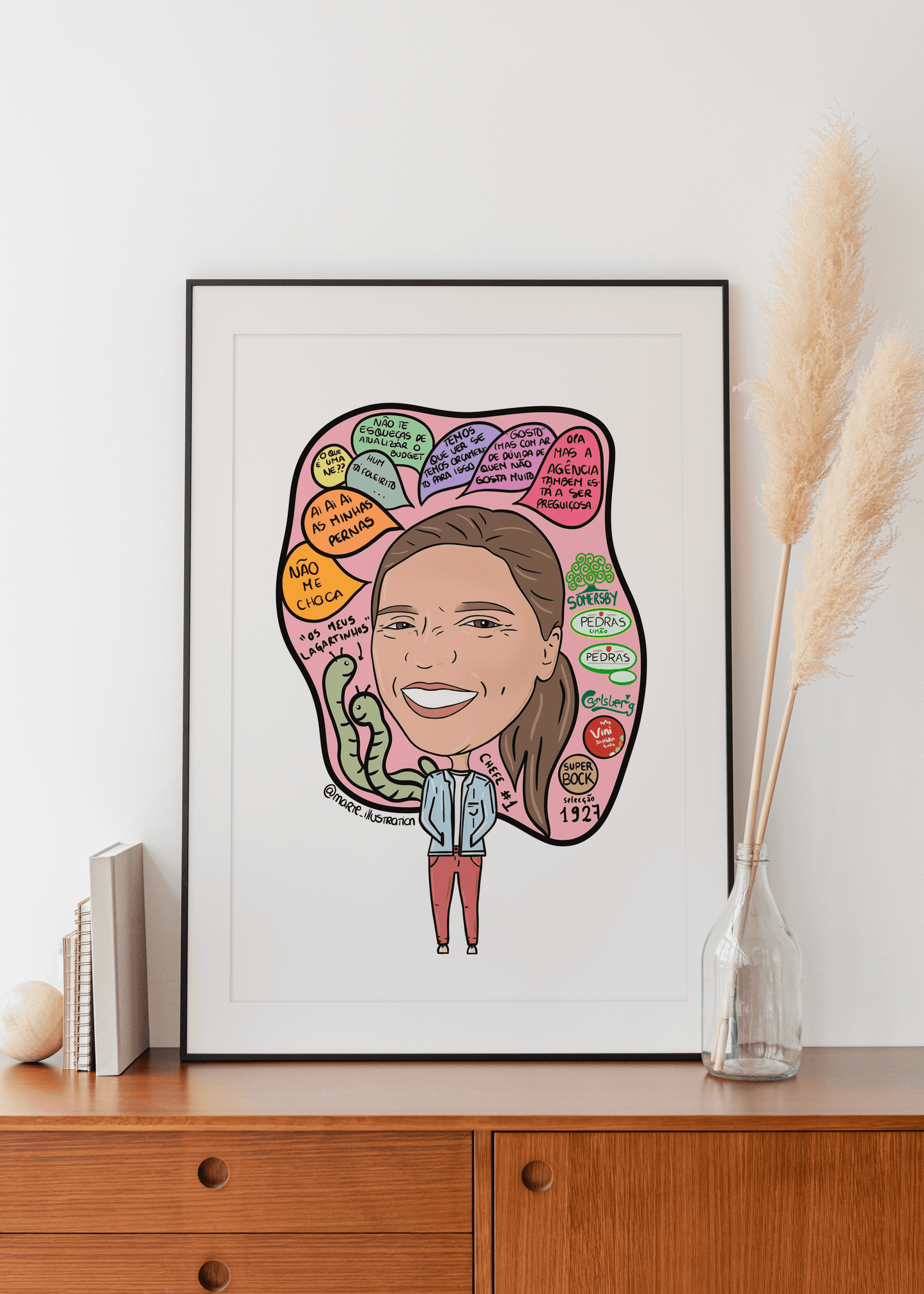 Ilustração Personalizada "Radiografia"