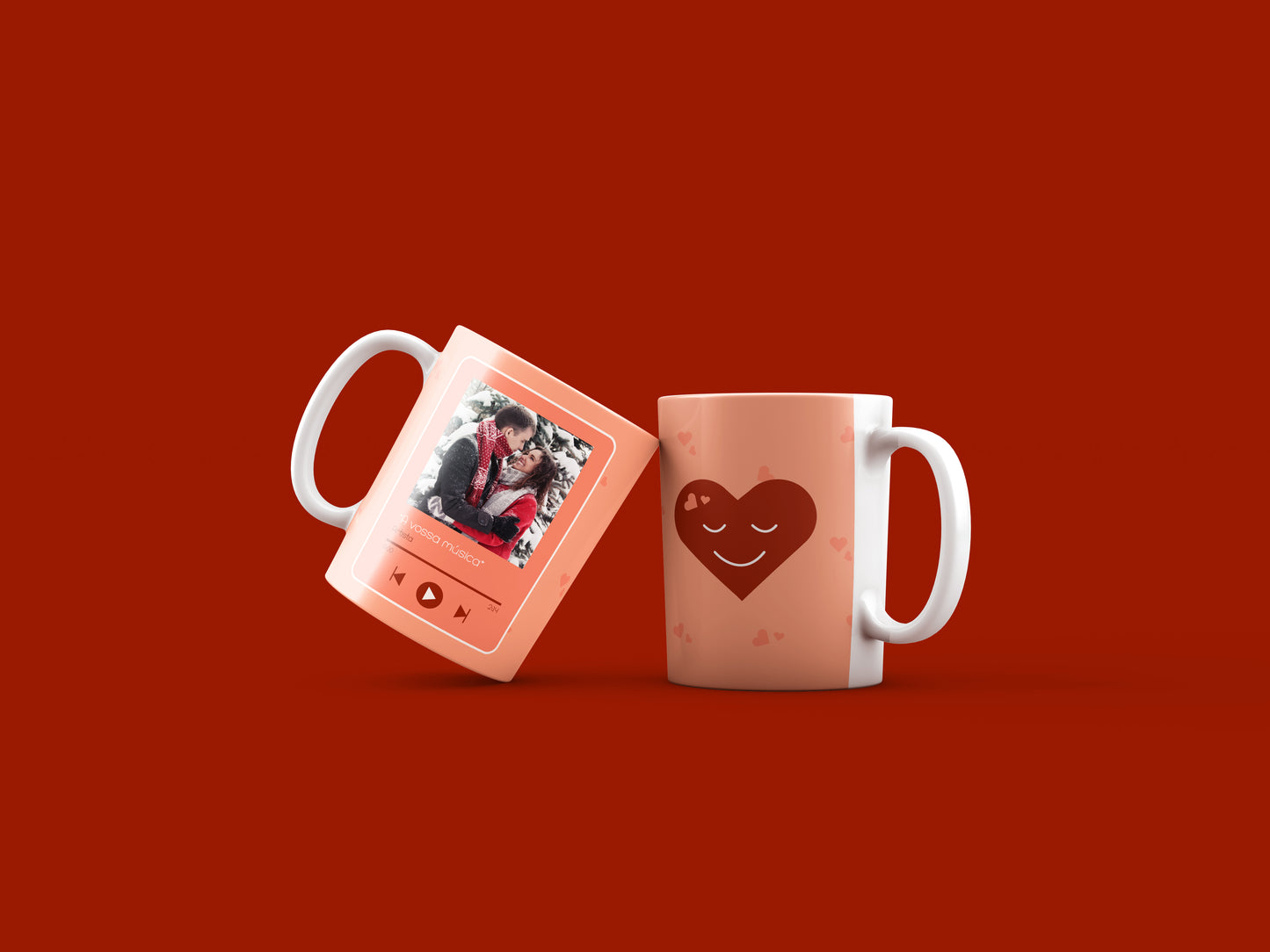 Caneca Personalizável - A vossa música