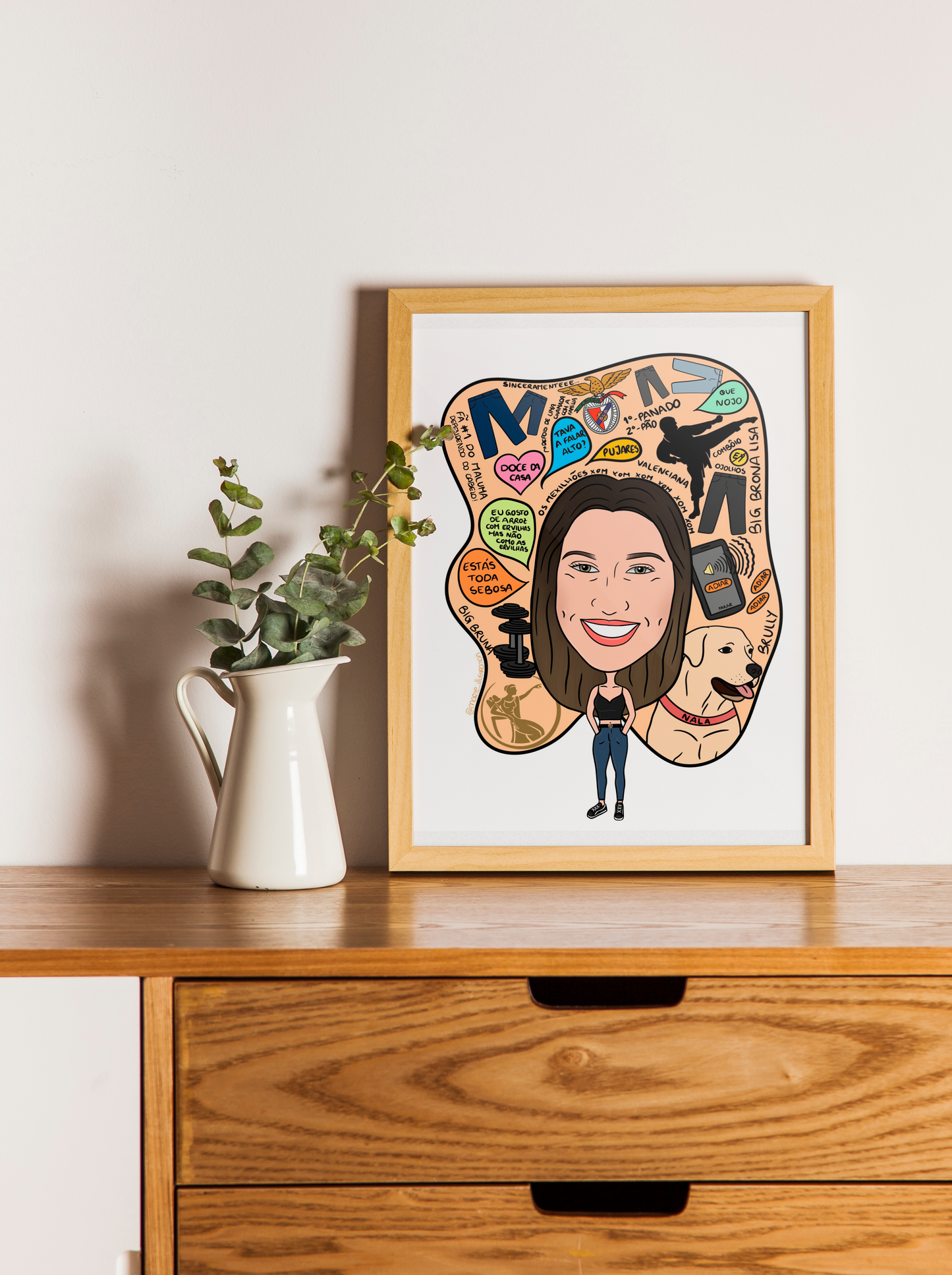 Ilustração Personalizada "Radiografia"
