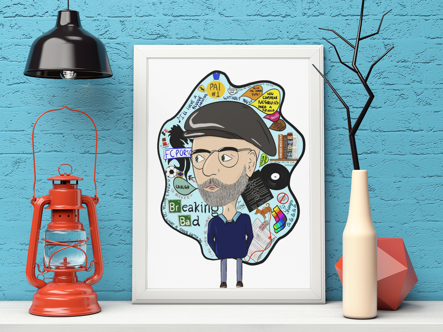 Ilustração Personalizada "Radiografia"